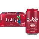 bubly Sparkling Water, The Super Mario Galaxy Movie Cherry, Zero Sugar & Zero Calories, 12 Fl Oz Cans (Pack of 8), Packaging May Vary (EXP 11/09/26)