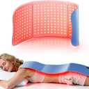Large Red Light Therapy for Body, 264 Triple-Chip LEDs Red Light Therapy Mat Near Infrared 660nm & 850nm 30'' x 12'' for Full Body Pain Relief Joint Muscle 36W (Blue)