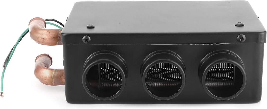 Ejoyous Car Heater, 12V 50W Fast Heating Defroster Demister 3 Hole Portable Automobile Windshield Defrost Defogger De Icers for Auto Car Vehicle Truck