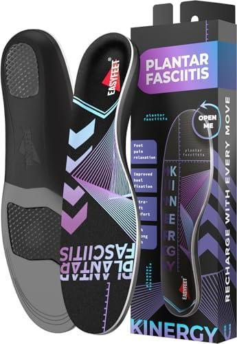 Premium Anti-Fatigue Shoe High Arch Support Insoles Men Women - Plantar Fasciitis Inserts - Orthotic Inserts Shoe Soles Standing All Day - Flat Feet Foot - Work Boot Insoles M