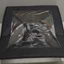 LVGOATH 2-in-1 Hat Organizer for Baseball Caps Holds 24-30 Hats Holder for Closet with Clear lid Stackable Hat Storage with Adjustable Space Cowboy Hat Box for Men Women 1 PCS Black and Grey