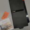 Veharvim Sun Visor Extender for Car (Polarized, UV400, PC Lens, 2 Side Sunshade), Car Visor Extender Sun Blocker, Visor Extender Attachment, Anti-Glare for Safe Driving (1 Pack, Red)