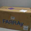FARRAY 100 Pack Shipping Boxes 8x6x4 inches, Study Corrugated Small Cardboard Boxes for Mailing Packing, Brown
