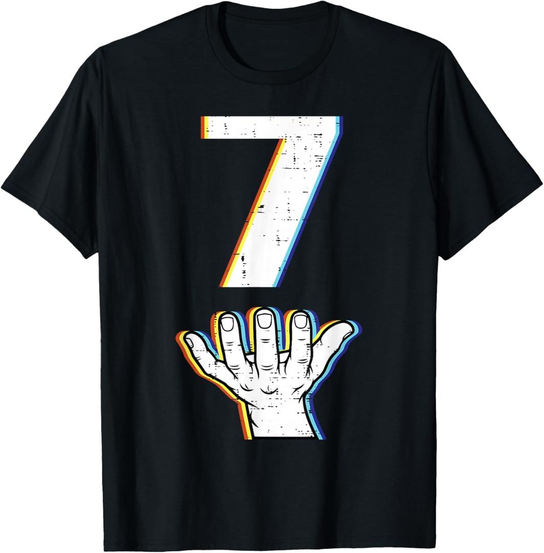 Number 7 Matching 67 Meme Halloween Costume Men Women Kids T-Shirt, XL