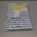 Women Striped Oversized Sweatshirt Long Sleeve Crewneck Hoodies Shirts 2024 Fall Pullover Top Trendy Preppy Clothes (L)