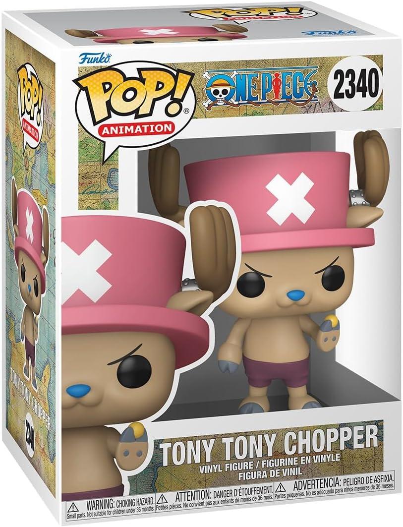 Funko Pop! Animation: One Piece - (Refresh) - Tony Tony Chopper - 1/6 Odds for Rare Chase Variant - Collectable Vinyl Figure - Gift Idea - Official Merchandise - Toys for Kids & Adults
