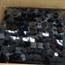 Interlocking Sequin Wall Panels (24 Panels) - Shimmer Wall, Events & Advertising Signs (Mirror Black)