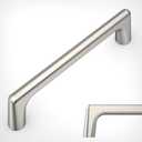 Amerdeco 10 Pack Brushed Satin Nickel Cabinet Pulls 3.75 Inch(96MM) Hole Centers Kitchen Cabinet Handles Hardware Kitchen Handles for Cabinets Cupboard Handles Drawer Pulls ZH0041