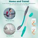 Toilet Aids for Wiping 15.7 Long Reach Comfort Butt Wiper Tools Self-Help Toilet Butt Wipe Tool, Elderly from Back Surgery