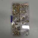 Metric & SAE Rivet Nuts Assortment Kit, m3 m4 m5 m6 m8 m10 m12#6-32#8-32#10-24 1/4"-20 5/16"-18 3/8"-16 UNC Rivet nut, Zinc Plated Finish Carbon Steel Rivnut, 420 Pcs