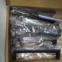 Ravinte 10 Pack 5 Inch Square Cabinet Handles Matte Black Pulls Drawer Kitchen Hardware for Cabinets Cupboard.