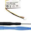 MPF Products 260mAh 533-000151, AHB521630PJT-04 Battery Replacement Compatible with Logitech G Pro Wireless Gaming Mouse