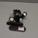 EZVALO Spotlights Indoor with Remote, 5500mAh Rechargeable Picture Lights, Wireless LED Uplighting with TimerDimmable, 3CCT, Display Lights for Plant Painting, Artwork, Accent Lighting (2Pack-Black)