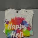 Happy Holi T Shirt for Women Men Kids Color India Hindu Gift TShirt Size L
