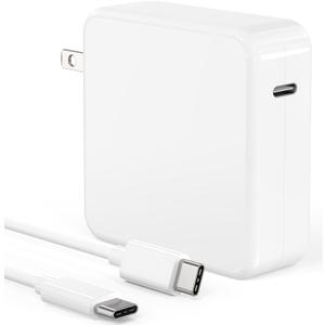 Mac Book Pro Charger 100W USB C Charger Power Adapter for MacBook Pro 16 15 14 13 Inch, MacBook Air 13 Inch, iPad Pro 2021/2020/2019/2018 Fast Charging Type C Travel Laptop Power Adapter