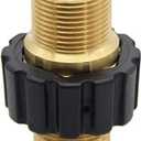 Twinkle Star Pressure Washer Hose Quick Connector, M22 Metric Male Thread Fitting, TWIS375