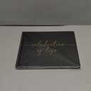 Lamare Funeral Guest Book for Memorial Service  Elegant Celebration of Life Guest Book and in Loving Memory Guest Book - Condolences Book for Funeral (Black)