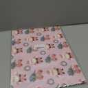 Vnaaem Pink Christmas Wrapping Paper for Boys Girls Kids - Cute Xmas Gift Wrap With Santa Christmas Tree Reindeer Design for Christmas Holiday Party Celebration - 20 X 28Inches Per Sheet(8 Pack)