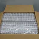 Moforoco White Over The Door Pantry Organizer, Pantry Organization and Storage, Metal Hanging Spice Rack Shelves Door, Seasoning Shelves, Laundry Room Organization, House and Kitchen Essentials (8-Tier)