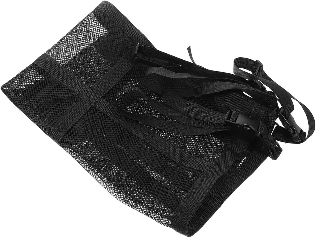 Mesh Car Ceiling Storage Organizer with Dual Pockets Easy Installation Cargo Net for Trucks and Suvs for Travel and Camping Accessories