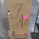 48 inches Electric Fireplace Inserts, Recessed and Wall Mounted Fireplace Heater, Linear Fireplace w/Thermostat, Remote & Touch Screen, Multicolor Flame, Timer, Log & Crystal, 750W/1500W (Black)