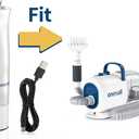 oneisall Replacement Main Clipper + USB Charger for BM1 Dog Grooming Vacuum Blow Dryer and Clippers
