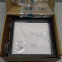 Califortree 8x8 Shadow Box Frame with Soft Linen Back - Push Pins Included, Memory Box Display Case for Flower, Tickets and 3D Items, Black