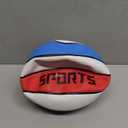 KUYOTQ Kids Toddler Youth Adult Size 3/4/5/6/7 Basketball 22/25.5/27.5/28.5/29.5" Thickened Rubber or Faux Leather Indoor Outdoor Basketball for Boys Girls Womens Mens Basket Ball Gifts (Red,white,blue-Thickened Rubber)