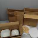 Famiware Dinnerware Sets for 4, Ocean Square 12-Piece Kitchen Plates and Bowls Sets, Reactive Glaze, Microwave and Dishwasher Safe, Scratch Resistant, Grey (Gray)