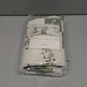 Modern Heirloom Olivia Embroidered Quilted Single Pillow Sham - Standard Size Sham, Green/Cream