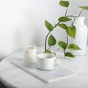 Koville African Natural Marble Board for Kitchen Pastry Bread, 12" x 6" Genuine Stone Slab, Marble Tray Cheese Board for Counter, Bathroom Trays Perfume Tray Jewelry Candle Plate (Namib Fantasy)