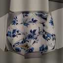 Baby High Chair Cover Replacement, Reversible & Waterproof High Chair Cushion Pad Home & Restaurant use, Includes 5-Point Harness Strap, Chair Not Included - Blue