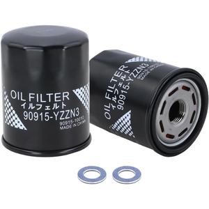 Kefly 90915-YZZN3 Engine Oil Filters 90915-10010 Fits for Toyota 2022-2025 Tundra 2023-2025 Sequoia Lexus 2018-2023 LS500 2022-2024 LX600 (2 PCS)