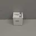 100 Pack Clear Round Acrylic Christmas Ornaments with Red Ribbon Christmas Clear Acrylic Ornaments DIY Blank Round Acrylic Ornament for Christmas Bauble Tree Decoration(Lantern)