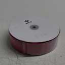 MEEDEE 1.5 Inch Velvet Wired Ribbon - 25 Yards Dark Red, Perfect for Christmas Tree, Wreaths & Bows