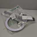 Ring Light with Overhead Camera Mount, 10W Ring Light with Desk Clamp, Phone Holder for Video Recording, Ideal for Artist/Painting/Jewelry Making/Knitting/Crochet/Embroidery/Pottery/Leather Crafting