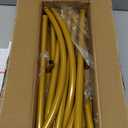 Wedding Arch Backdrop Stand 6FT Gold Wedding Balloon Arched Backdrop Stand Square Arch Frame for Birthday Party Bridal Baby Shower Ceremony Decoration, ZG02-3