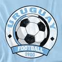 Distressd Soccer Ball Vintage Football Emblem Unisex Adult T-Shirt Collection (L)