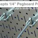 Wall Control 30-P-3232GV Galvanized Steel Pegboard Pack