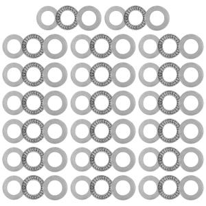 uxcell AXK2035 Thrust Needle Roller Bearings with Washers 20mm Bore 35mm OD 2mm Thickness 20pcs
