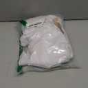 ORANDESIGNE Women's Short Sleeve V Neck Polo Shirts Summer Collared Tops Casual Loose Tees Tops (X-Large, White)