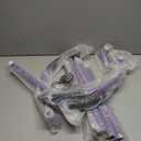 GanFindX Skater Aid for Kids Roller Skating, Roller Skate Trainer for Kids Toddler Adjustable Height Outdoor Training Walker (Purple)