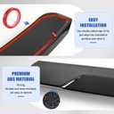 Gloss Black Rear Window Roof Spoiler for Toyota Corolla 2020-2026
