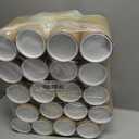 CYEAH 20 Pcs Mailing Tubes with Caps for Packaging Posters, 3x6 Inch Round Cardboard Mailers Tubes for Craft, Brown Toilet Paper Rolls for Crafts, Empty Cardboard Tubes for Classroom, DIY Projects