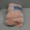 Faux Fur Sofa Cover, Rabbit Plush Couch Cover, Non-Slip Couch Covers Washable, Cosy Plush Sofa Slipcover, Furniture Protector for L Shaped(1pc/ Pink /36"x82")