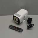 Auto Focus&1080PMagcubic Mini Smart Projector with 4K Support, Portable Projector with Wifi and Bluetooth, 5W Speaker, Built in Apps, Voice Control, Outdoor Movie Projector (White)