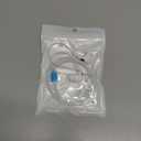 2 Packs Wired Earphones/Headphones for iPhone with Built-in Microphone and Volume Control,Earbuds Compatible with iPhone 14/13/12/11/XR/XS/X/8/7/SE/Pro/Pro Max,Support All iOS System,