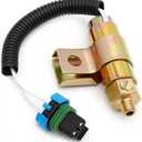 A06-26631-000 Car Fan Clutch High Temperature Solenoid Air Valve Replaces A06-26631-000,740420,S-18706, 4810-01-441-0851, S-18232, F224904, 3551-298-C92, 3551-298-C, 740420E (Gold)