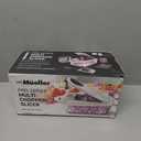 Mueller Pro-Series 10-in-1, 8 Blade Vegetable Chopper, Onion Mincer, Cutter, Dicer, Egg Slicer with Container, French Fry Cutter Potatoe Slicer, Home Essentials & Kitchen Gadgets, Salad Chopper