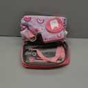 for Tonies Carrying Case, Toniebox 1 2 Case for Tonies Figures,Tonie Characters, Tonies Storage and Organizer with Shoulder Strap,Tonies Box Starter Set,Toniebox 2 Audio Player Bundle (Pink)